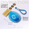 [turtle shell knickknack]Cyber divination random color good luck turtle; Stress-relieving I Ching eight-triangle online toy; Electroplated colorful handbag accessories; Trendy key-chains