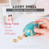 [turtle shell knickknack]Cyber divination random color good luck turtle; Stress-relieving I Ching eight-triangle online toy; Electroplated colorful handbag accessories; Trendy key-chains