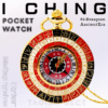 [Retro pocket watch] 8 trigrams of the I Ching metaphysical pendant; Brass Heavenly Stems and Earthly Branches amulet necklace accessory